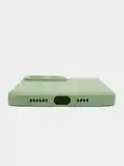Зеленый чехол для iPhone 14 / 14 Pro / 14 Plus / 14 Pro Max (айфон 14) силиконовый