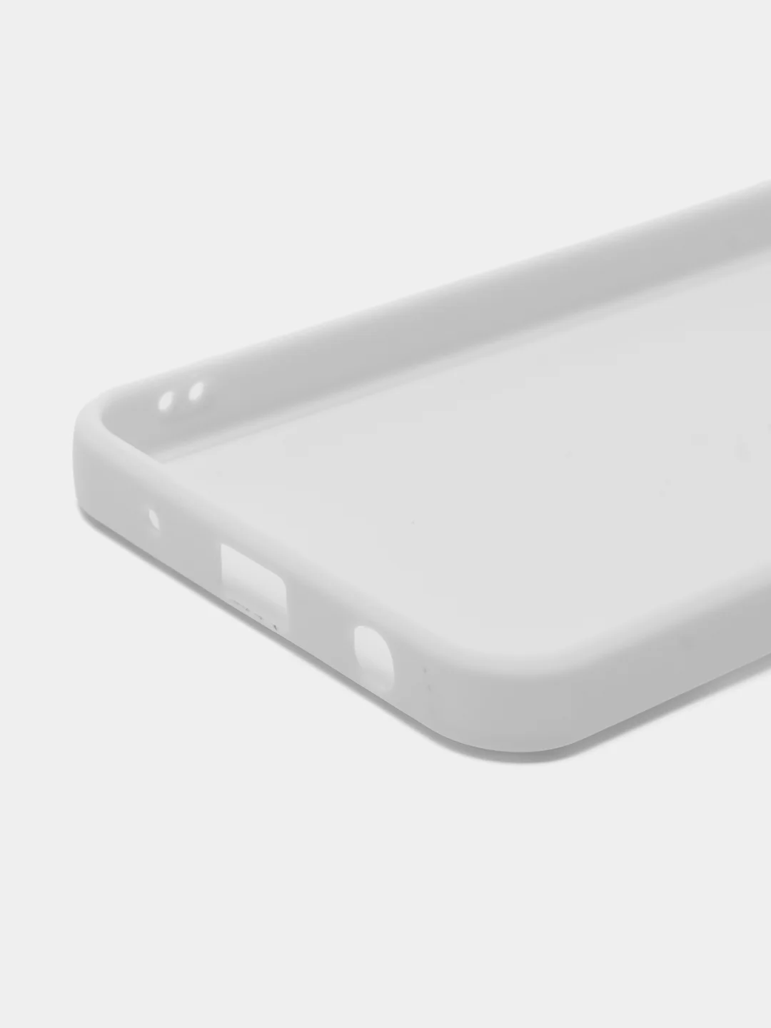 Белый чехол для Xiaomi Redmi A1 , Xiaomi Redmi A1 Plus A1+ (Сяоми А1 А1 Плюс) силиконовый