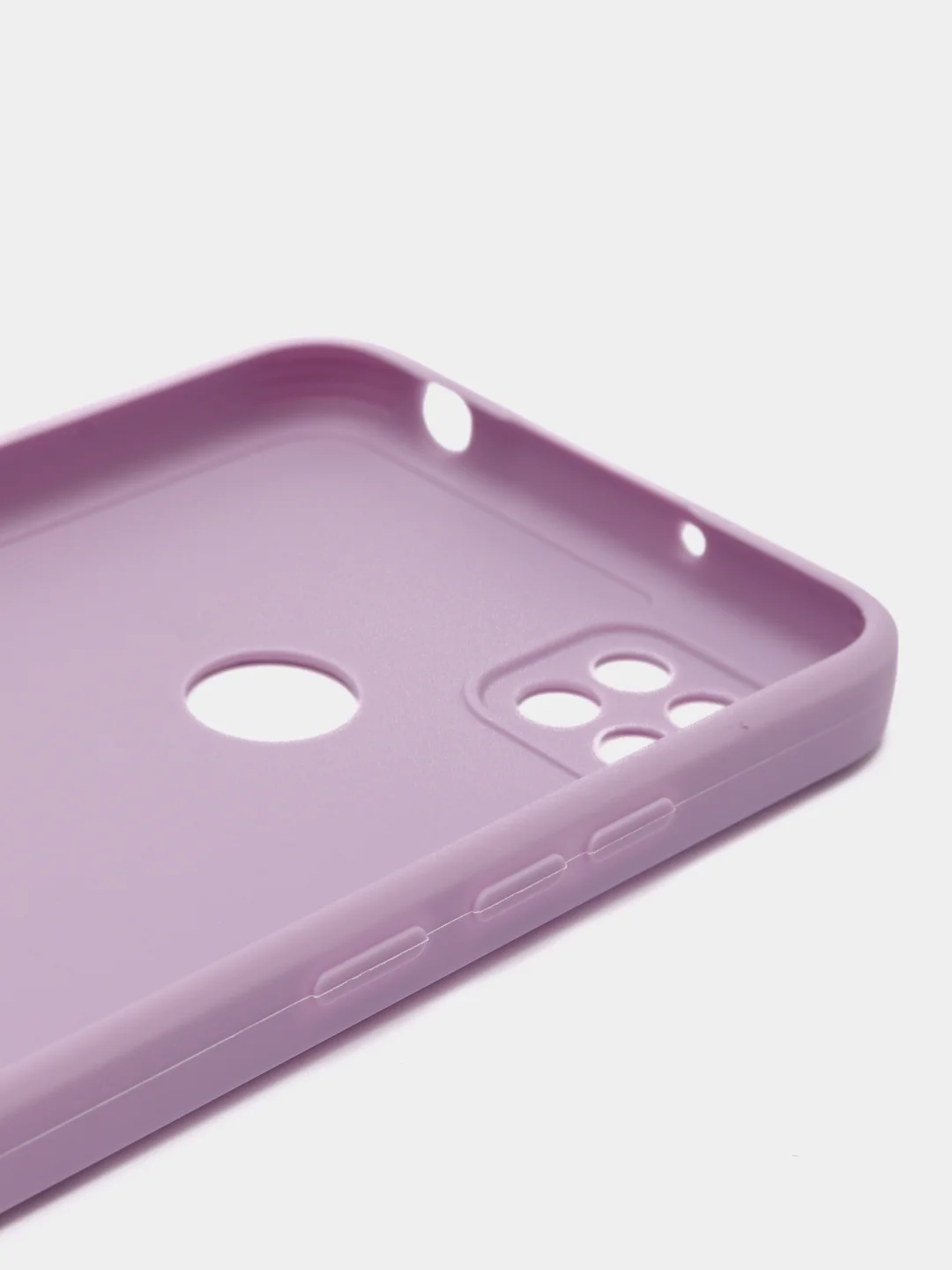 Лавандовый чехол Xiaomi Redmi 9C, Redmi 9C NFC, Redmi 10A (Редми 9С 9С НФС 10А)прозрачный силиконовый