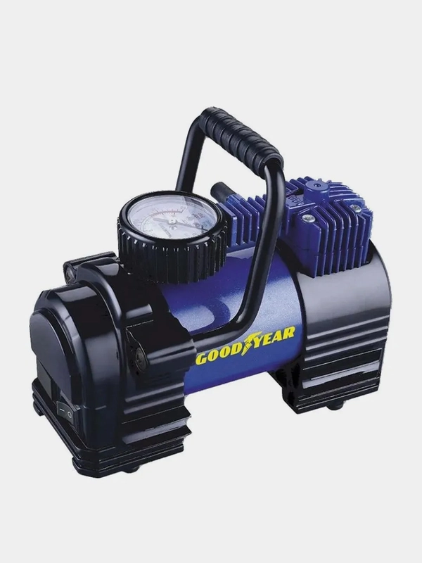 Компрессор автомобильный Goodyear GY-35L, 35 л/мин, со съемной ручкой,  сумка