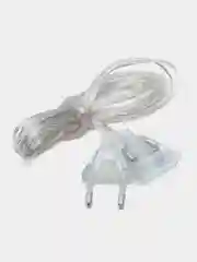 Прозрачный новогодние гирлянда-штора ФИГУРЫ, 3м * 1м