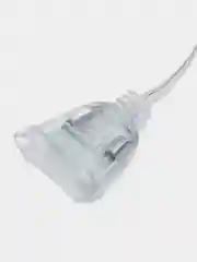 Прозрачный новогодние гирлянда-штора ФИГУРЫ, 3м * 1м