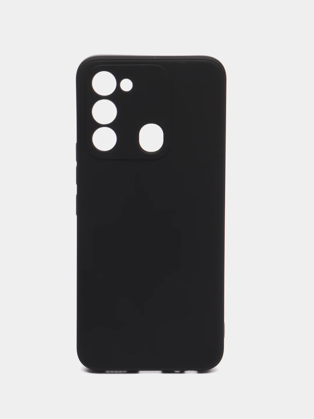 Черный чехол Tecno Spark Go 2022, Spark 8C силиконовый (Техно Спарк Го 2022, Спарк 8С)