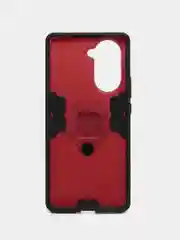 Красный чехол противоударный с кольцом на Huawei Nova 10 (Хуавей Нова 10)