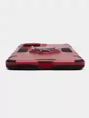Красный чехол противоударный с кольцом на Huawei Nova 10 (Хуавей Нова 10)