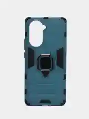 Синий меланж чехол противоударный с кольцом на Huawei Nova 10 (Хуавей Нова 10)