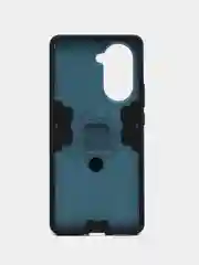 Синий меланж чехол противоударный с кольцом на Huawei Nova 10 (Хуавей Нова 10)