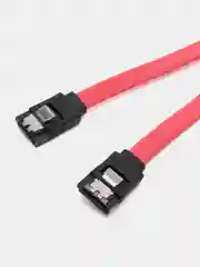 Красный кабель SATA - SATA для подключения HDD, SSD