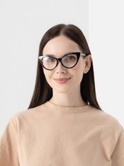 Женские очки кошачий глаз QP Store, без диоптрий