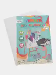 Бумага для рисования А3, блок 120 г/м2, 40 листов
