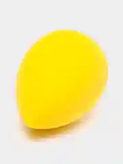 Желтый спонж для макияжа мягкий, 4 х 6