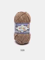 Пряжа плюшевая Alize Velluto (Ализе Веллуто), 100 г, 68 м