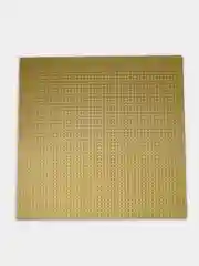 Карамельный строительная платформа для конструктора 50х50 точек, 40х40 см. Пластина опорная