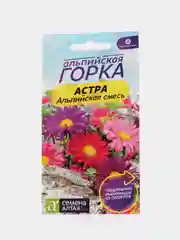 Семена цветов Астра "Альпийская смесь"