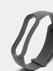 Хром силиконовый ремешок для Xiaomi Mi Band 5 / Mi Band 6, Сяоми Ми Банд 5 / Ми Банд 6