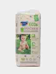 Подгузники-трусики для детей "Солнце и луна", 6-10 кг, 44 шт, ECO