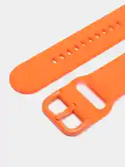 Рыжий силиконовый ремешок универсальный для Xiaomi Amazfit Bip / Samsung / Huawei, 20 мм