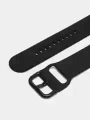 Угольный силиконовый ремешок универсальный для Xiaomi Amazfit Bip / Samsung / Huawei, 20 мм