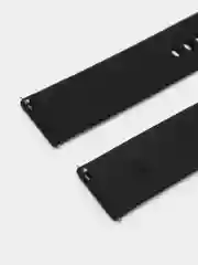 Угольный силиконовый ремешок универсальный для Xiaomi Amazfit Bip / Samsung / Huawei, 20 мм