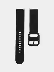 Угольный силиконовый ремешок универсальный для Xiaomi Amazfit Bip / Samsung / Huawei, 20 мм