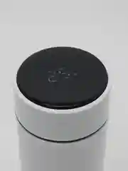 Белый термос с индикатором температуры, 500 мл
