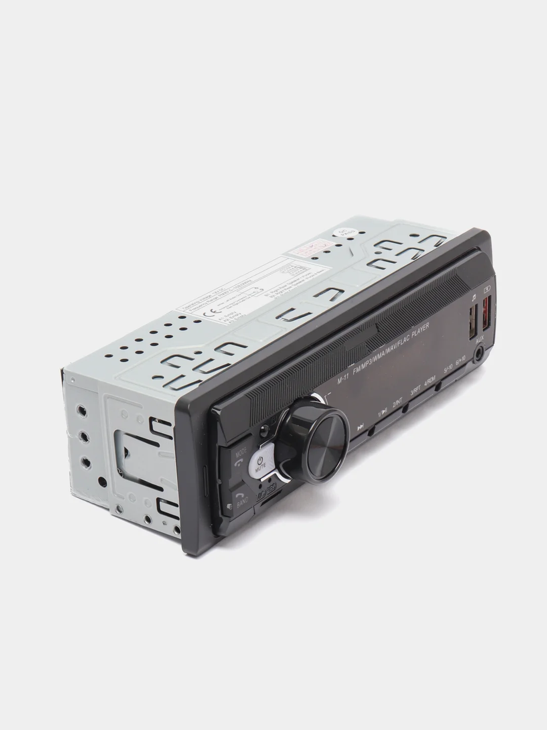 Автомагнитола с подключением по Bluetooth, USB, AUX, 12В, 1 DIN