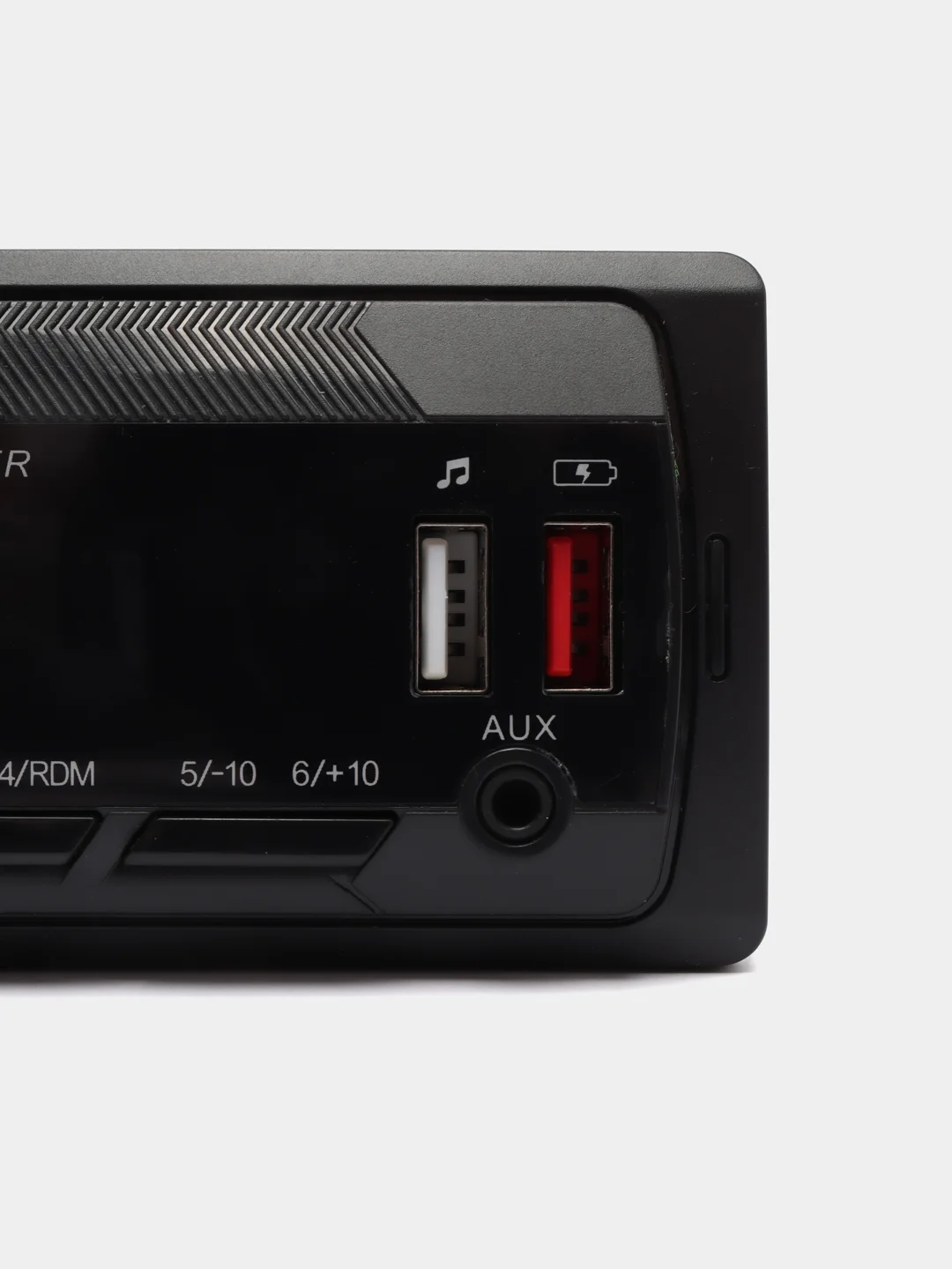 Автомагнитола с подключением по Bluetooth, USB, AUX, 12В, 1 DIN
