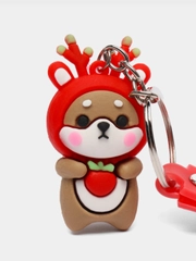 Брелок для ключей, сумок, рюкзаков/Силиконовыйбрелок/Аниме/ Hello Kitty/Кролик/Куроми