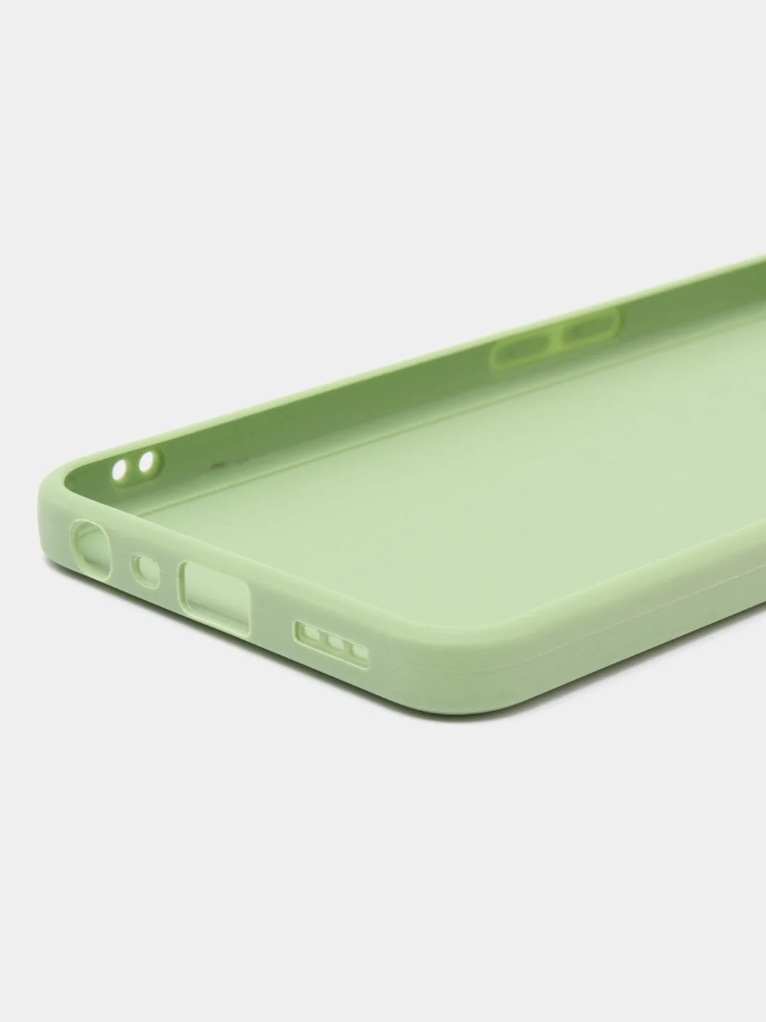 Лесной зеленый чехол для OPPO A54 (Оппо А54), прозрачный