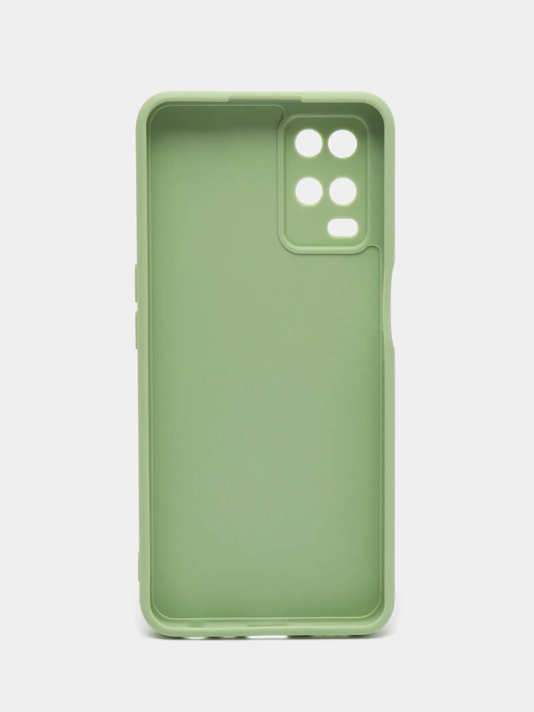 Лесной зеленый чехол для OPPO A54 (Оппо А54), прозрачный