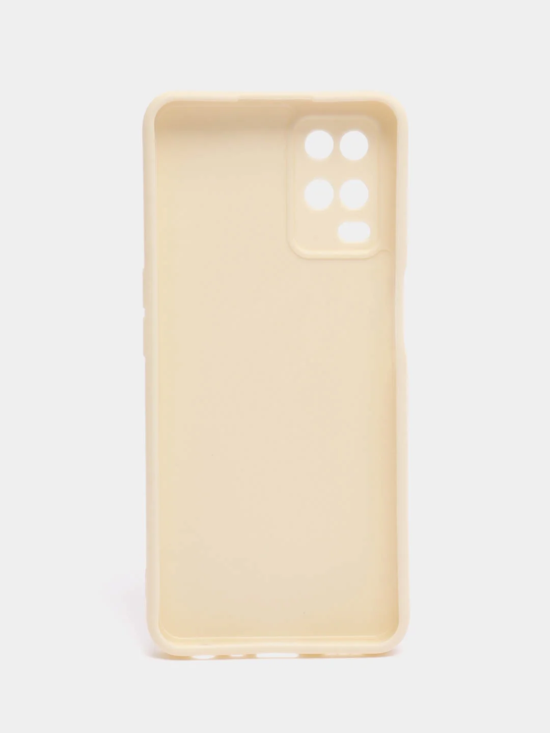 Молочный чехол для OPPO A54 (Оппо А54), прозрачный