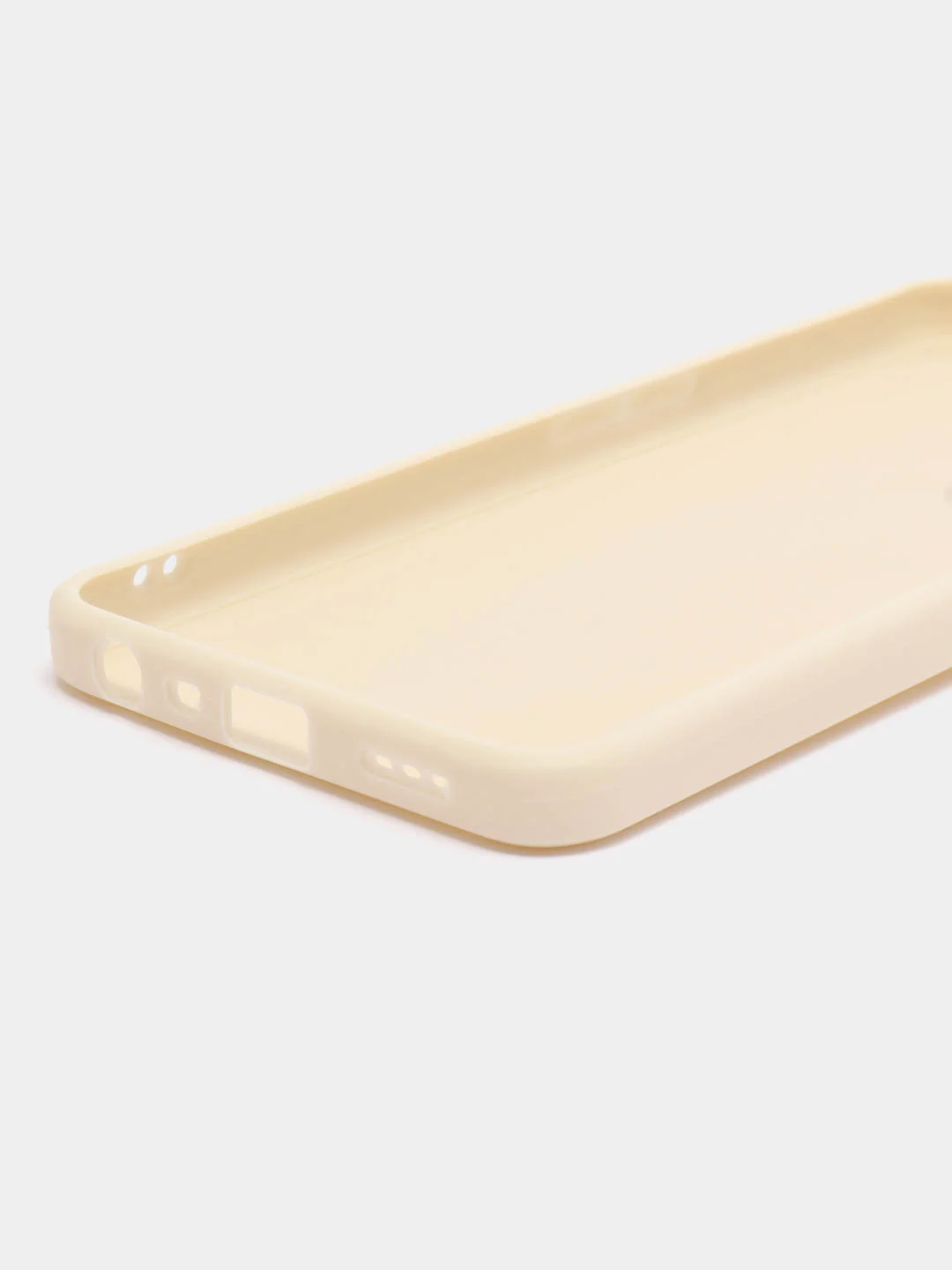 Молочный чехол для OPPO A54 (Оппо А54), прозрачный