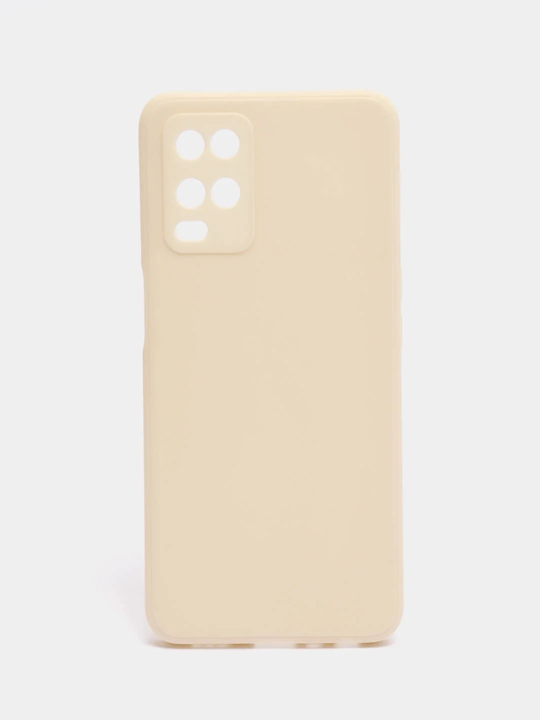 Молочный чехол для OPPO A54 (Оппо А54), прозрачный