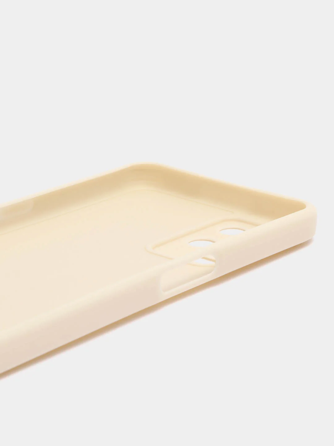 Молочный чехол для OPPO A54 (Оппо А54), прозрачный
