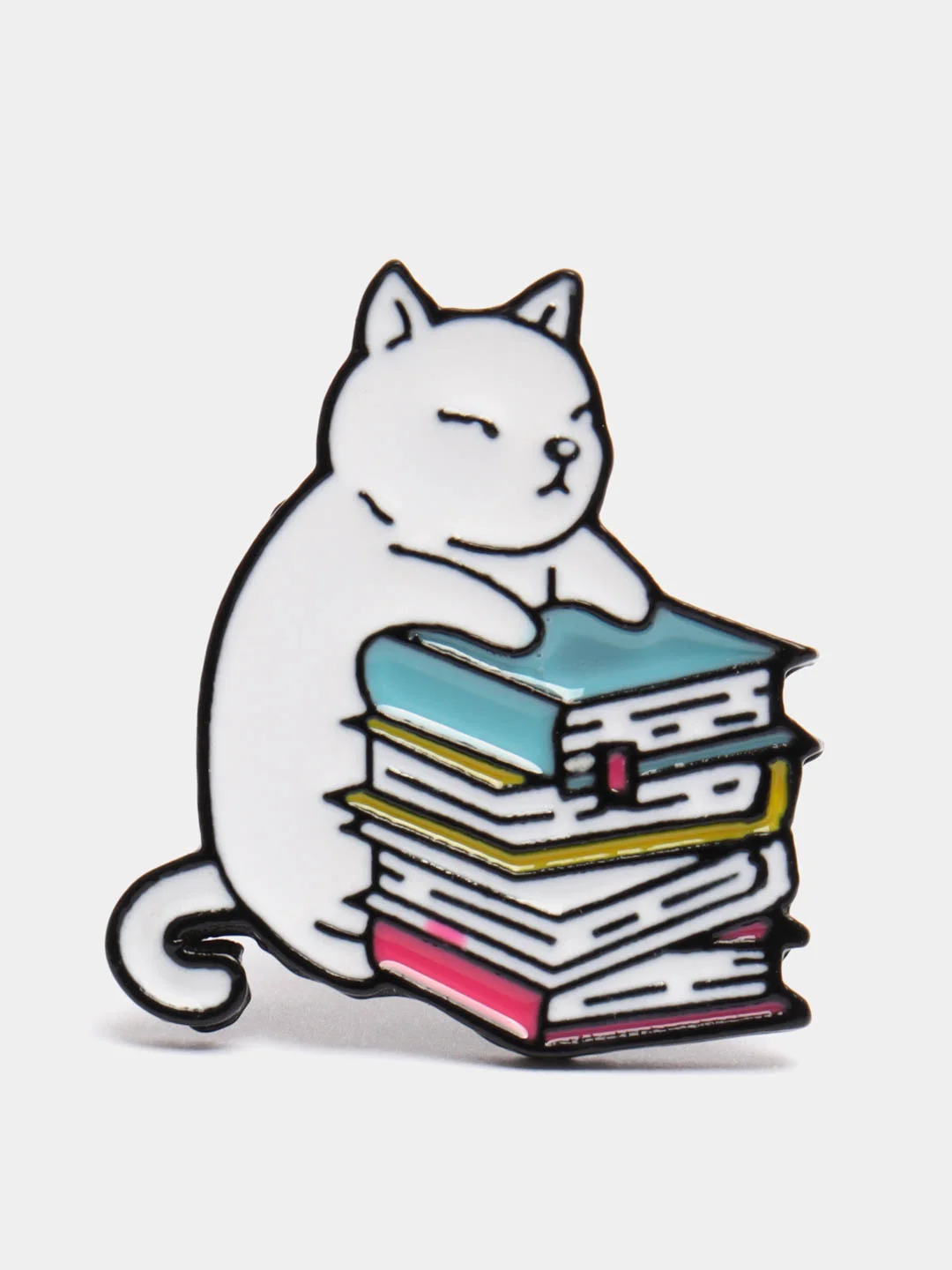 Лавандовый значки с котами (кошками, котятами), пин на одежду или рюкзак