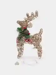 Олень, олень новогодний, новогодние игрушки, светящаяся, новогодняя, 30 см