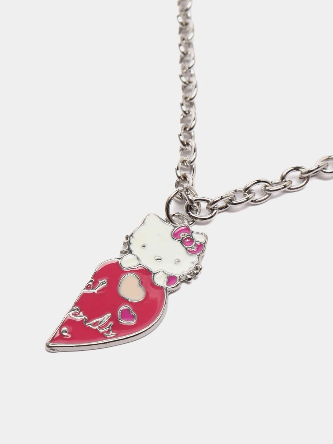 Вишнёвый парные цепочки "Hello Kitty", 60 см