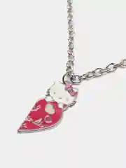 Вишнёвый парные цепочки "Hello Kitty", 60 см