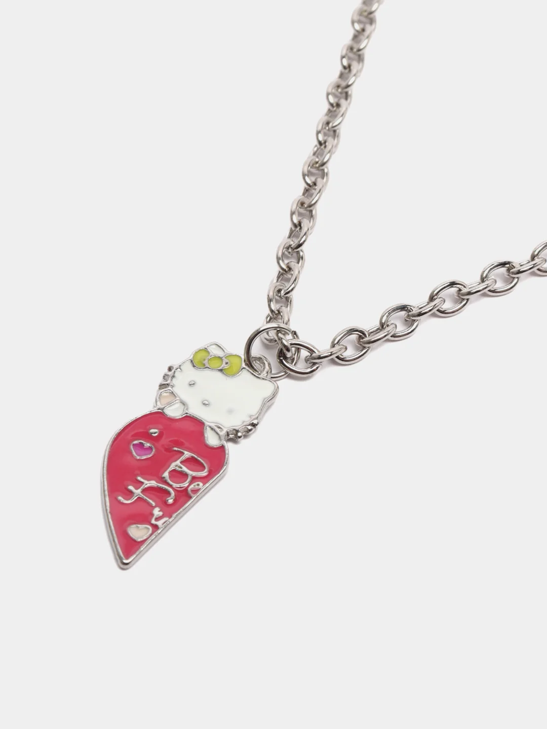 Вишнёвый парные цепочки "Hello Kitty", 60 см