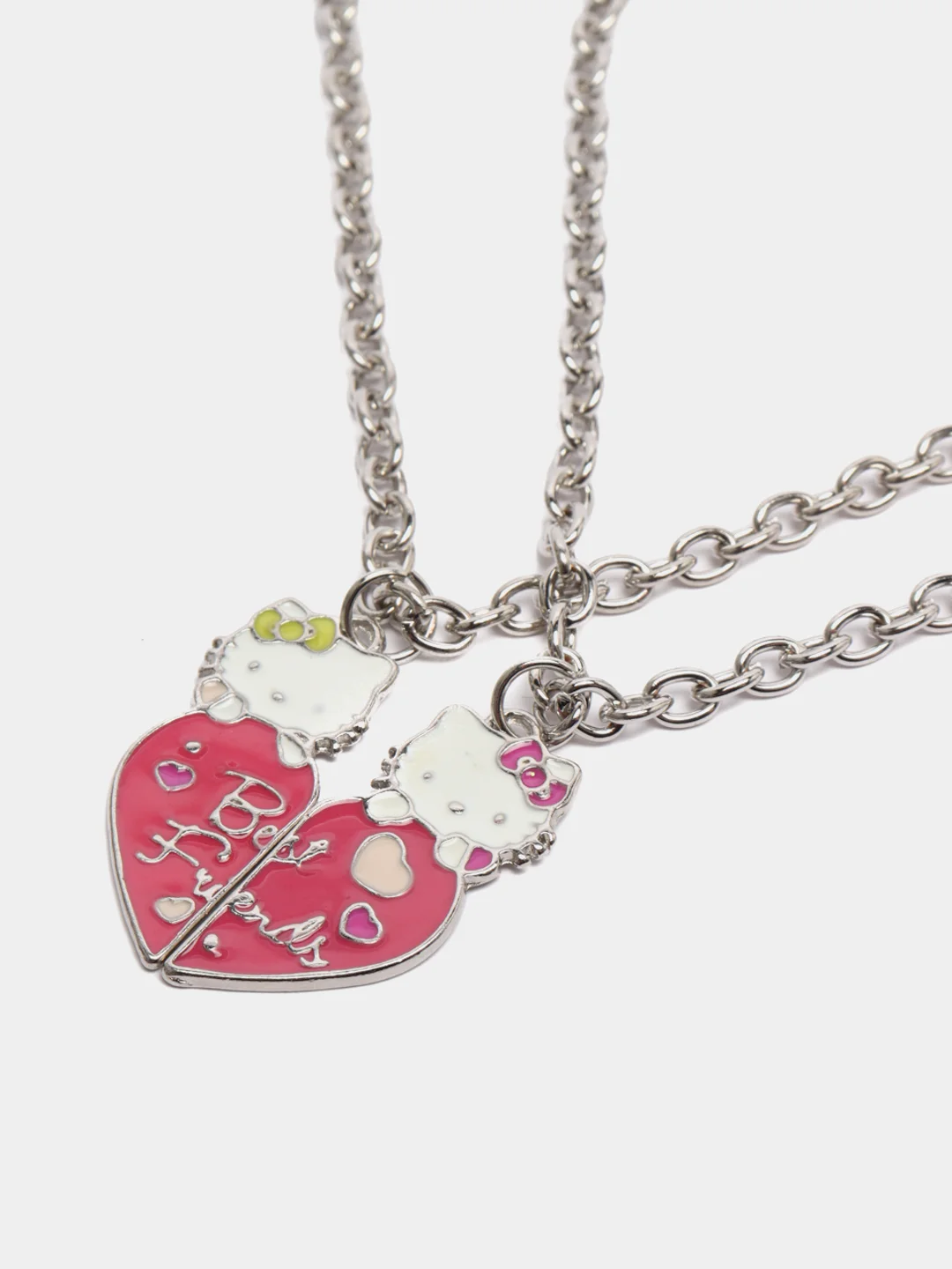 Вишнёвый парные цепочки "Hello Kitty", 60 см