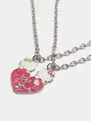 Вишнёвый парные цепочки "Hello Kitty", 60 см