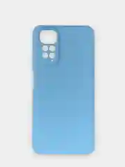 Голубой чехол силиконовый Xiaomi Redmi Note 11 4G, Redmi Note 11S, Сяоми Редми Нот 11 4G, 11С