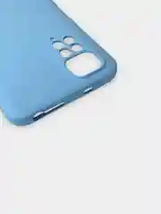 Голубой чехол силиконовый Xiaomi Redmi Note 11 4G, Redmi Note 11S, Сяоми Редми Нот 11 4G, 11С