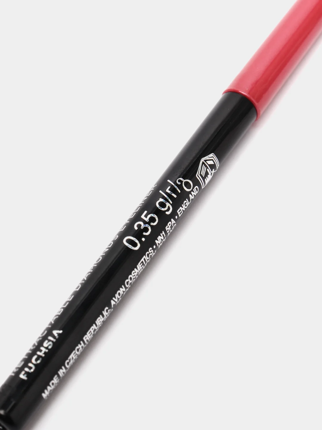 Фуксия карандаш для глаз выкручивающийся Avon "Диамант", с мерцающим эффектом, 12 цветов