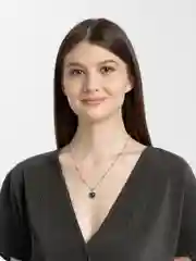 Серебряный цепочка на шею с подвеской Сердце меняющая цвет