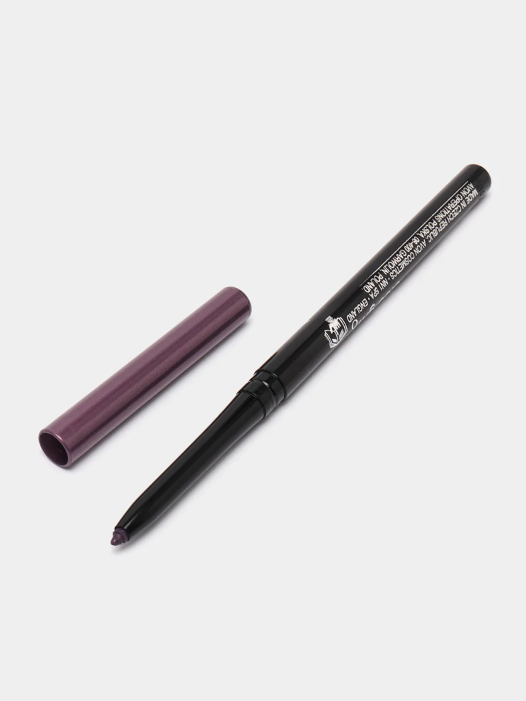 Аметистовый карандаш для глаз выкручивающийся Avon "Диамант", с мерцающим эффектом, 12 цветов