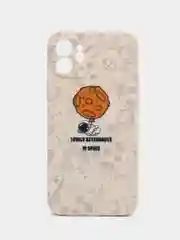 Ледяной чехол на айфон 13 Про с принтом, космос, астронавт, чехол для iPhone 13 Pro