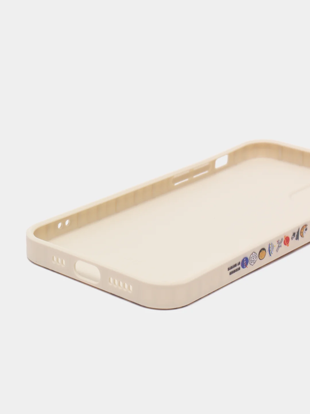 Ледяной чехол на айфон 13 Про с принтом, космос, астронавт, чехол для iPhone 13 Pro