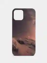 Серый чехол айфон на 11, iPhone 13, 13 Про, Горы, Ландшафт, 6 принтов, чехол iphone 11