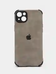 Серый чехол на айфон 11, 12, 13, 14, 15, Про Макс, Pro Max, XS, XR, мини, mini